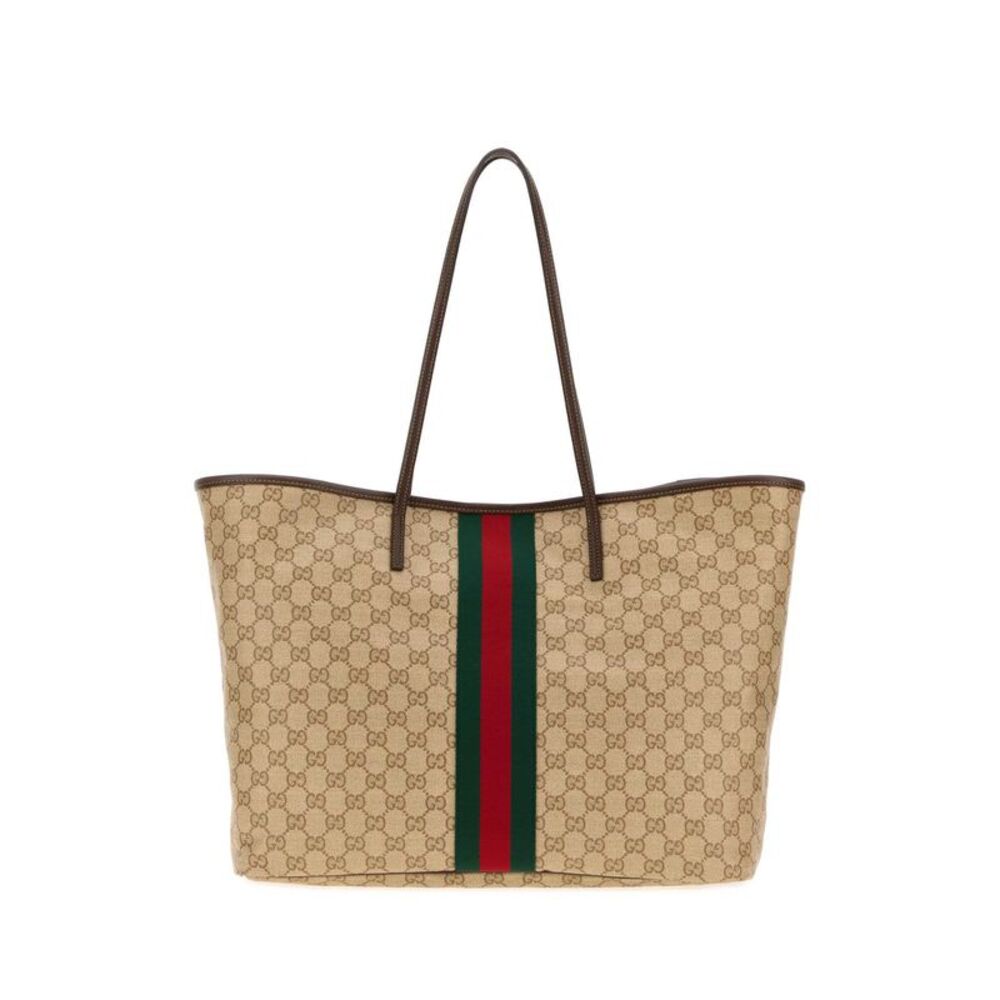 Gucci Women Gg Canvas Large Gucci Tribeca Shopping Bag